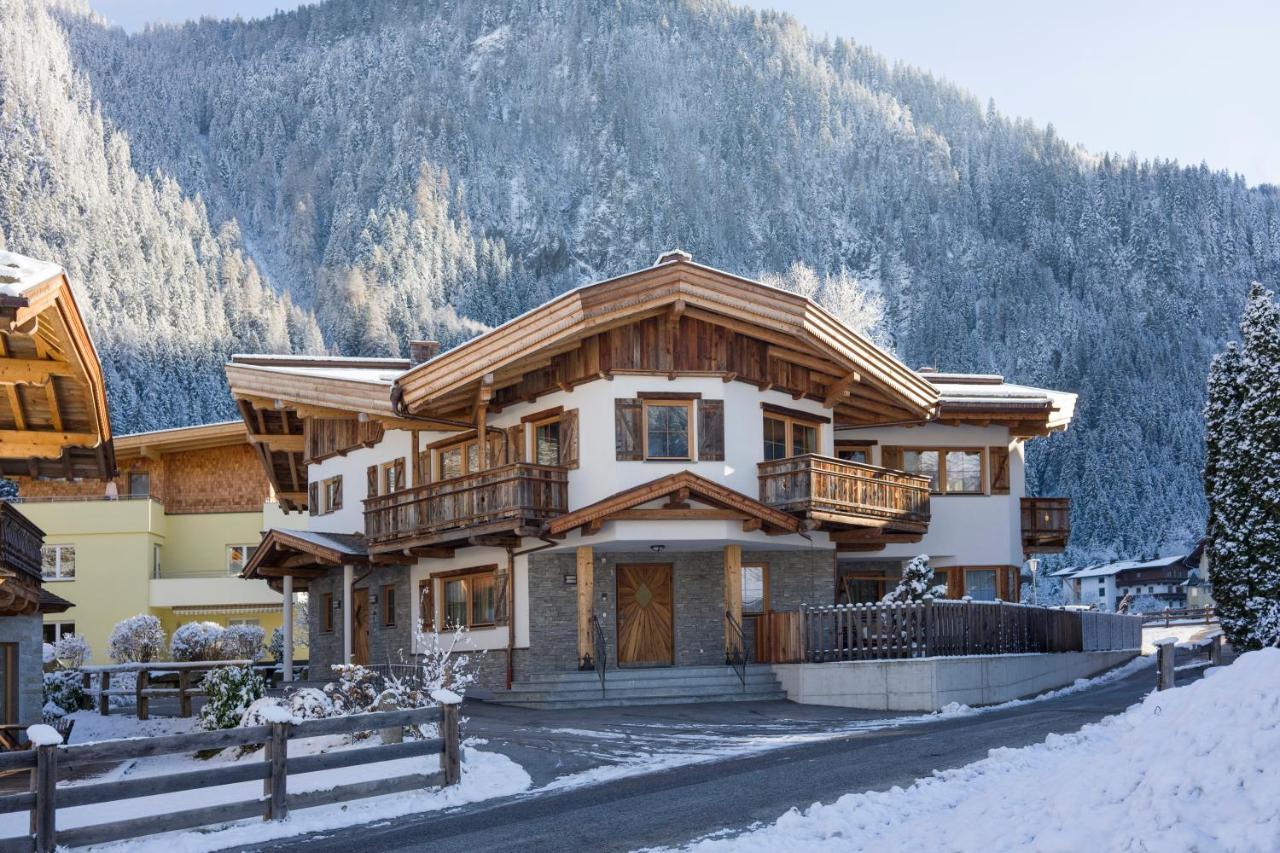 Ferienwohnung Apart S'Dörfl Mayrhofen Exterior foto